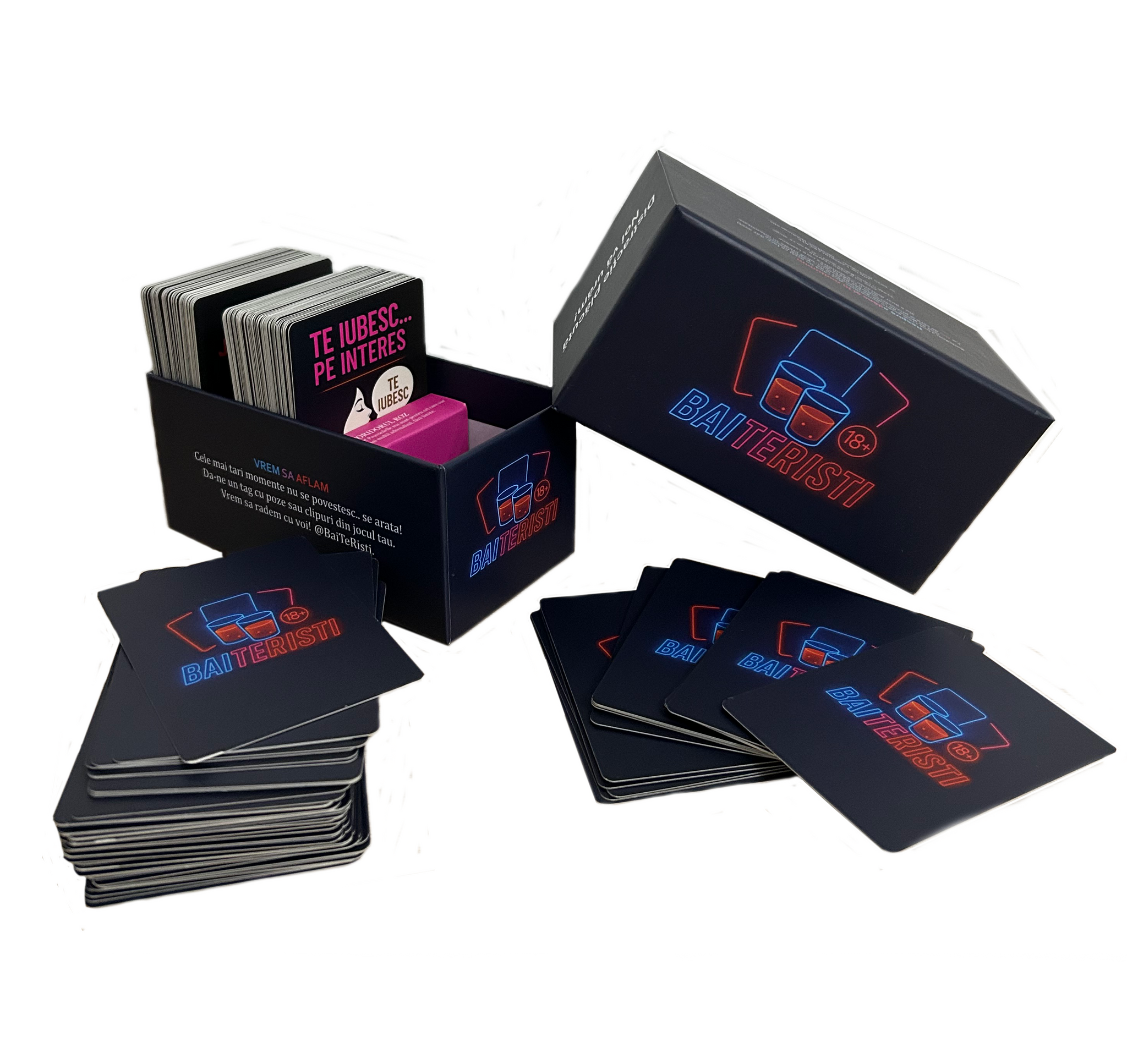 BaiTeRisti – Varianta Originală, perfect pentru petreceri, cabane, Revelion si cadouri, +18