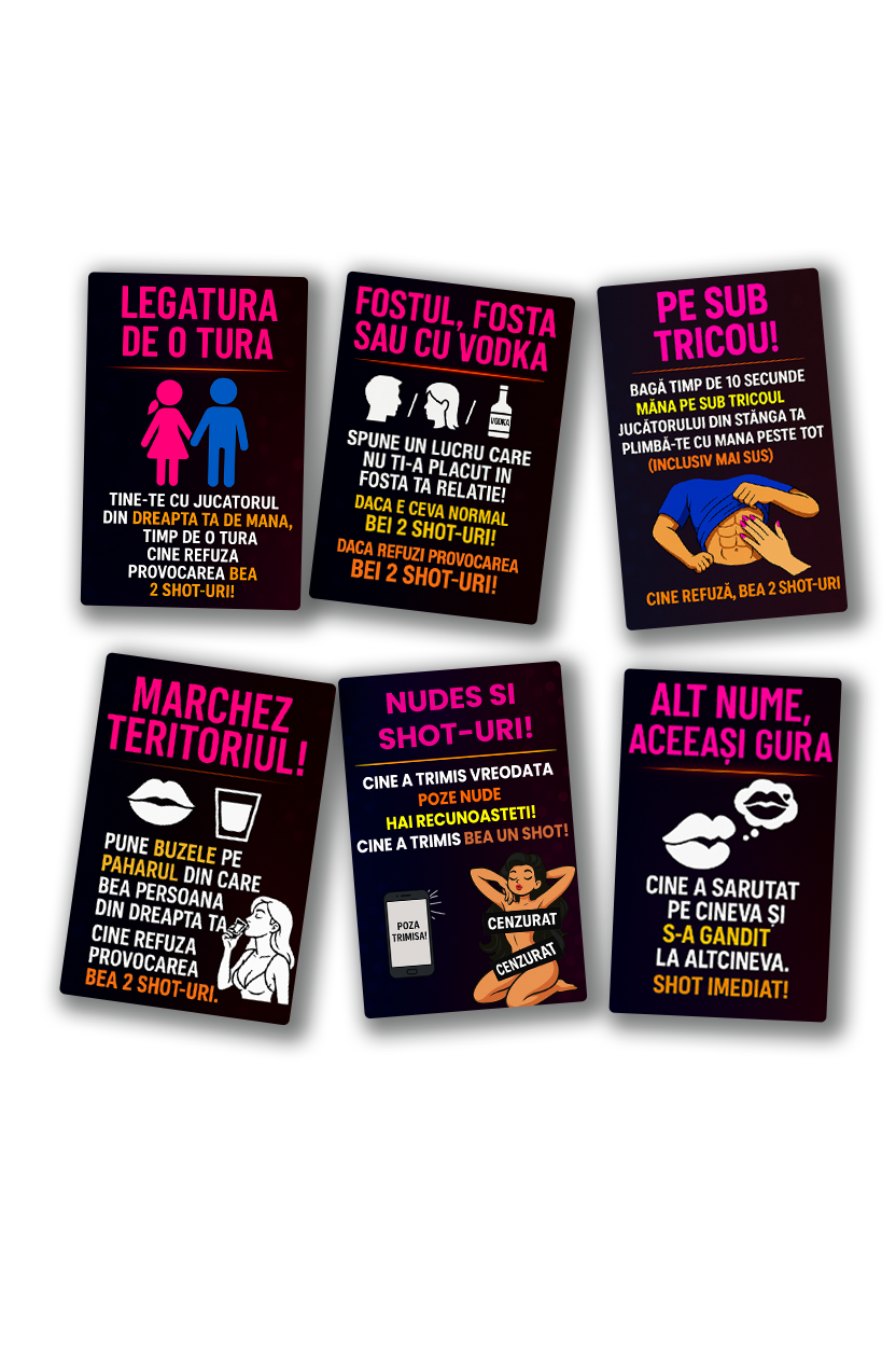 BaiTeRisti – Varianta Originală, perfect pentru petreceri, cabane, Revelion si cadouri, +18